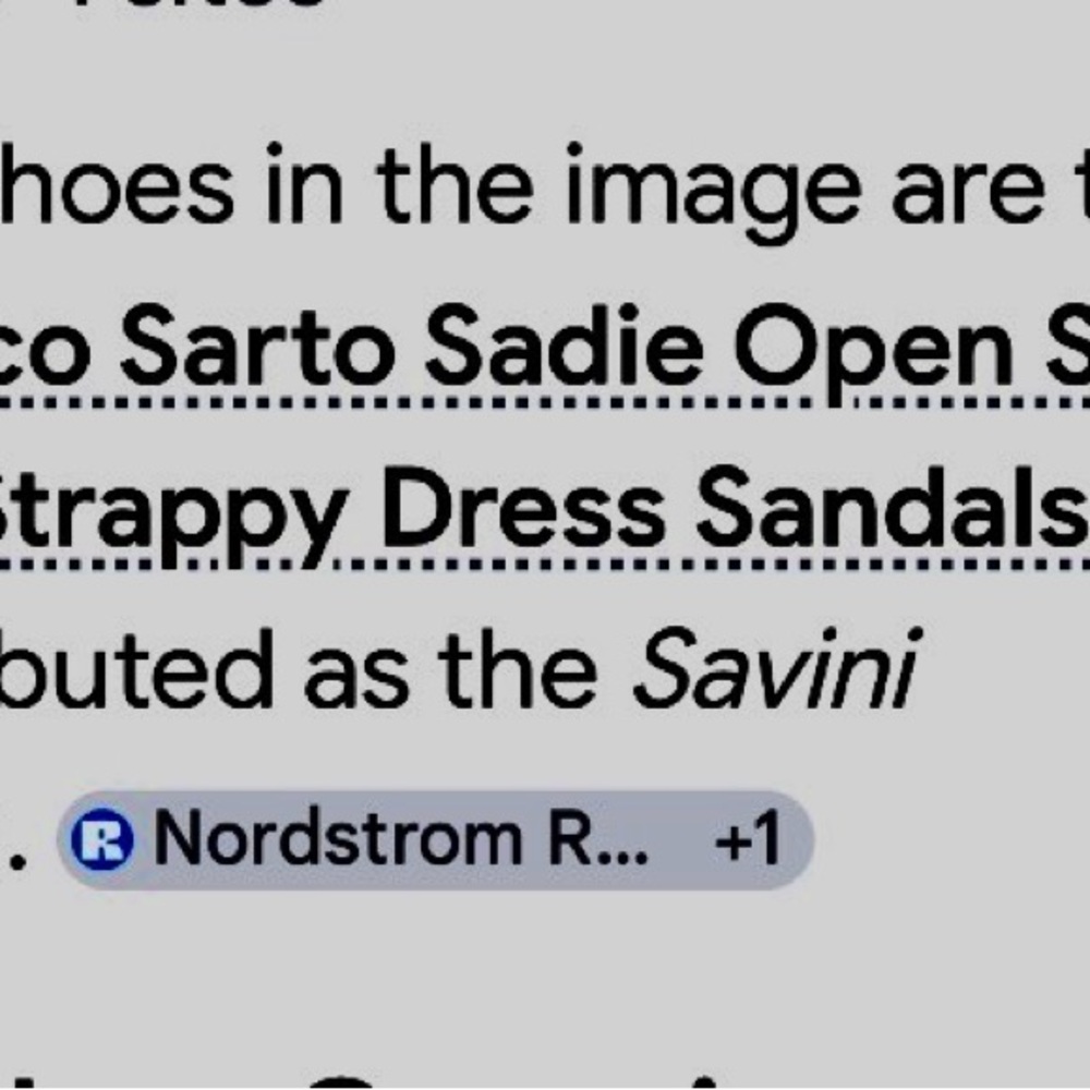 Franco Sarto Silver Metallic Ankle-Strap Wedge Sandal worn once NO original BOX. - Picture 16 of 17